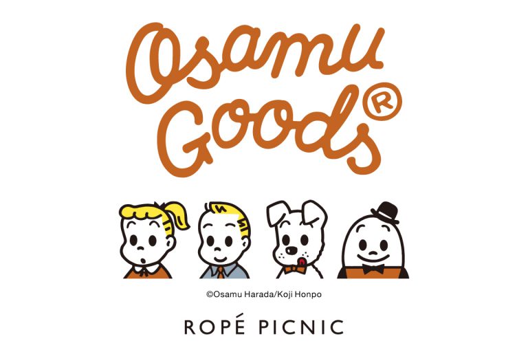 原田治とのコラボアイテムOSAMU GOODS×ROPÉ PICNIC