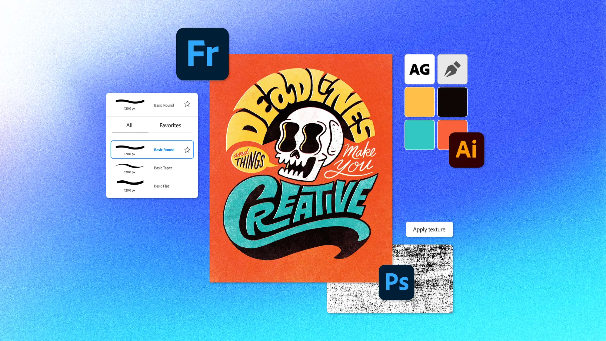 「Adobe Frescoが無料化、1,000 種類を超えるブラシが誰でも利用可能に」のアイキャッチ画像