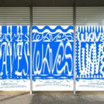 大原大次郎が描く 代官山T-SITEの夏フェア「WAVES」